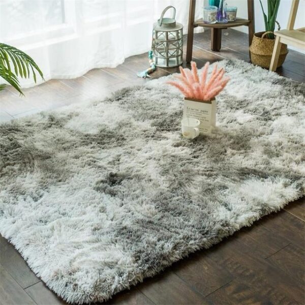 Plush Carpets For Living Room Soft Fluffy Rug Home Decor - Image 2