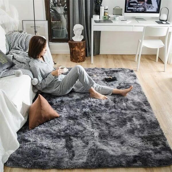 Plush Carpets For Living Room Soft Fluffy Rug Home Decor - Image 5