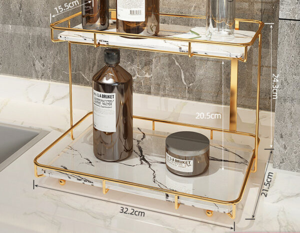 Light Luxury Bathroom Shelf - Image 2