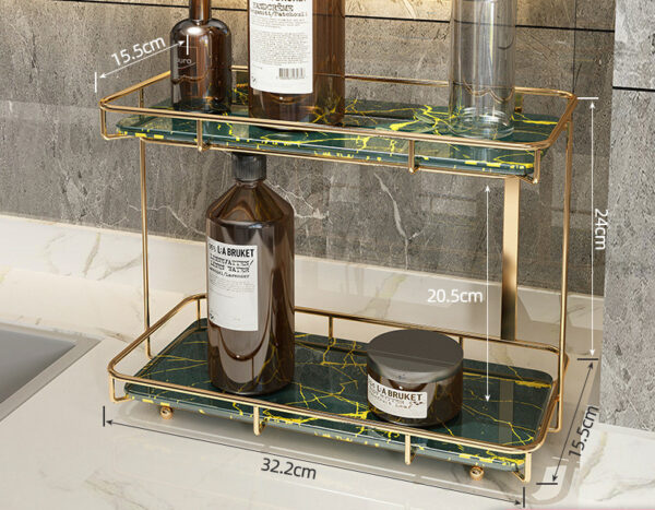 Light Luxury Bathroom Shelf - Image 3