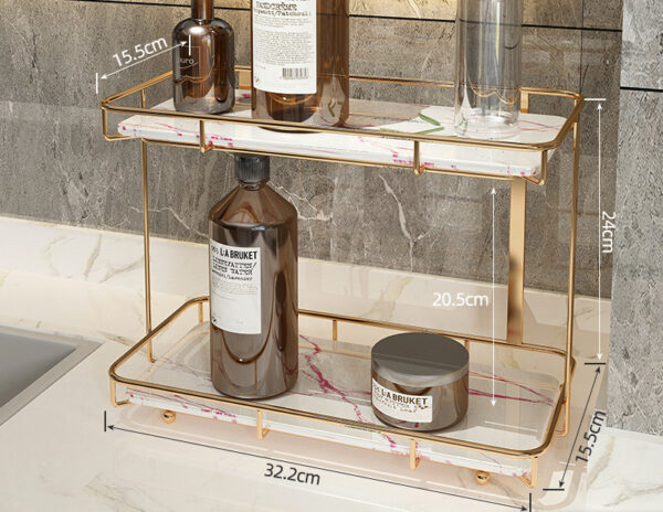 Light Luxury Bathroom Shelf - Image 4