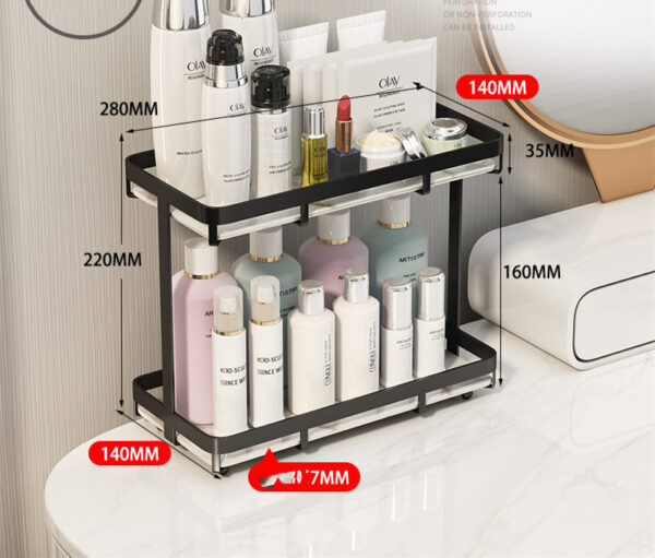 Light Luxury Bathroom Shelf - Image 8