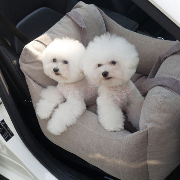 Pet Dog Car Carrier Seat Waterproof Basket