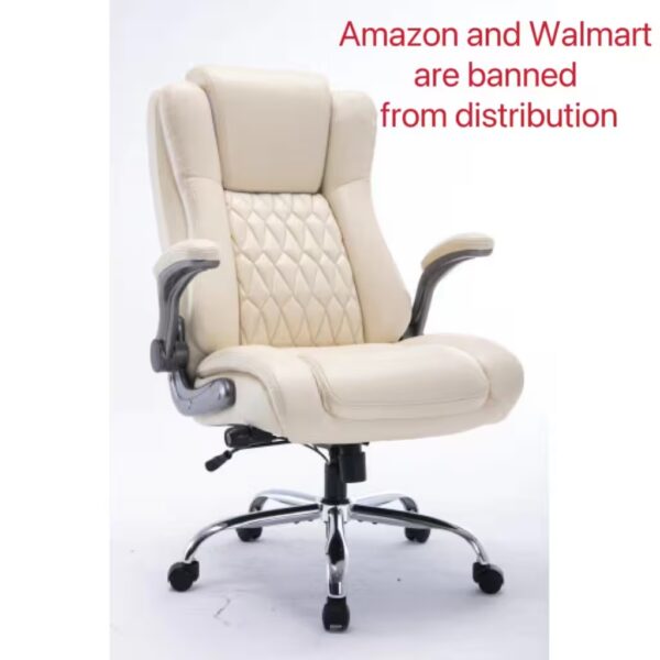 High-back Office Chair With Lifting Headrest, Adjustable Built-in Lumbar Support Amazon And Walmart Are Banned From Distribution.