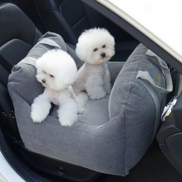 Pet Dog Car Carrier Seat Waterproof Basket - Image 6