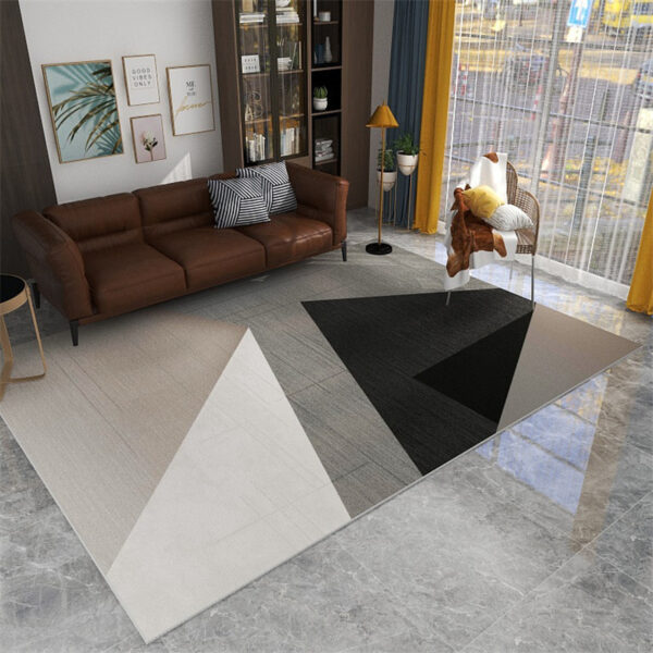 Nordic Carpet Living Room Coffee Table Sofa Full Carpet Bedroom Bedside Bed End Household Floor Mats Home Entrance Floor Mats - Image 4