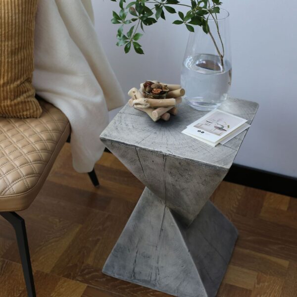 Nordic Design Edge Table, Minimalist Geometric Coffee Table - Image 6