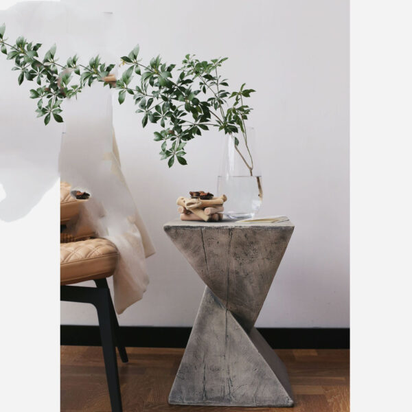 Nordic Design Edge Table, Minimalist Geometric Coffee Table - Image 5