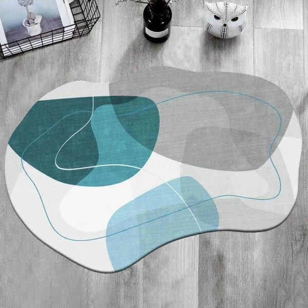 Shaped Irregular Carpet Living Room Coffee Table