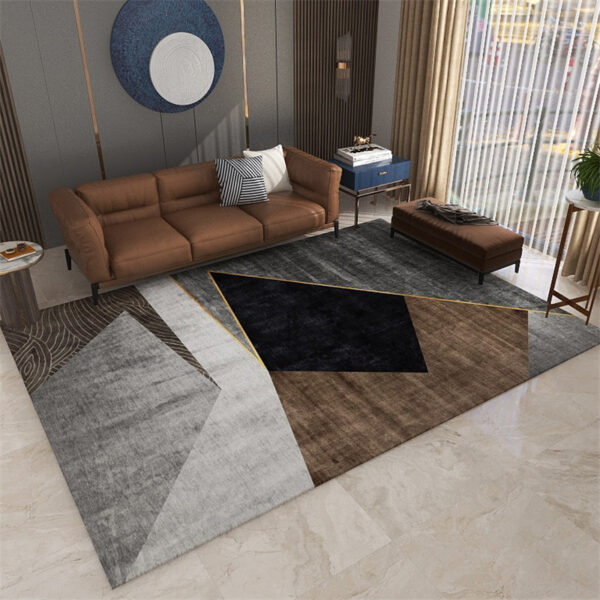 Nordic Carpet Living Room Coffee Table Sofa Full Carpet Bedroom Bedside Bed End Household Floor Mats Home Entrance Floor Mats - Image 2