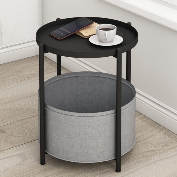 Nordic Small Coffee Table Bedroom Shelf - Image 7