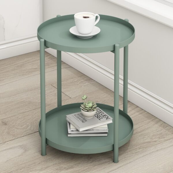 Nordic Small Coffee Table Bedroom Shelf - Image 5